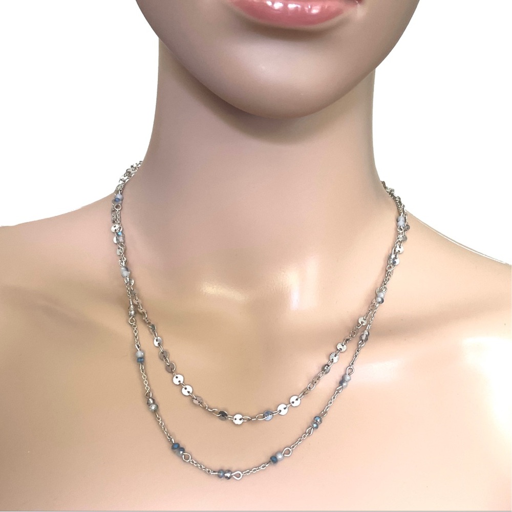 Layered jeweled Necklace